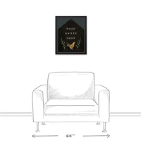 Coop Sweet Coop Black Framed Canvas Wall Art