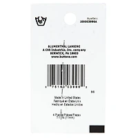 Spectrum Cool 7/16" Royal Blue Shank Buttons, 4ct.