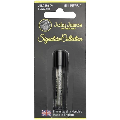 John James Signature Collection Milliner Needles, Size 9, 25ct.