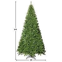 Costway 9ft. Unlit Premium Spruce Artificial Christmas Tree 