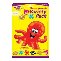Trend Classic Accents® Sea Buddies™ Variety Pack, 3 Packs of 36
