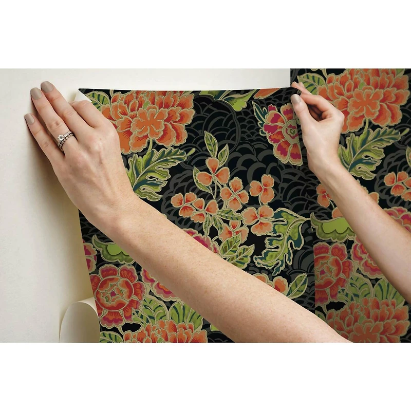 RoomMates Zen Garden Peel & Stick Wallpaper