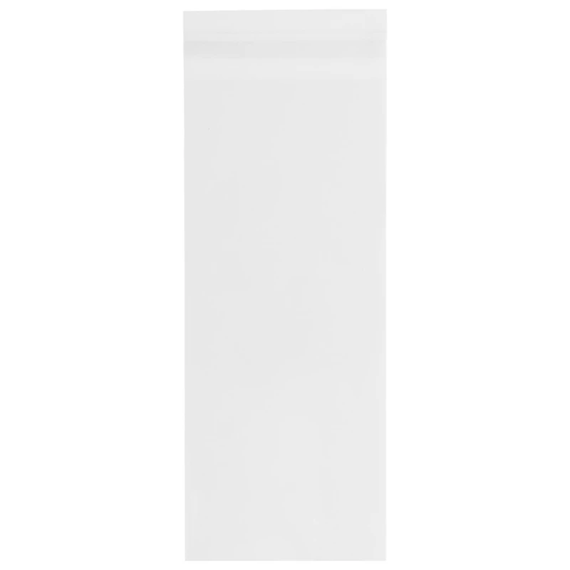 JAM Paper 4.25" x 9.75" Clear No. 10 Policy Cello Sleeve Envelopes, 100ct.