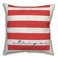 Stars In Script Throw Pillow