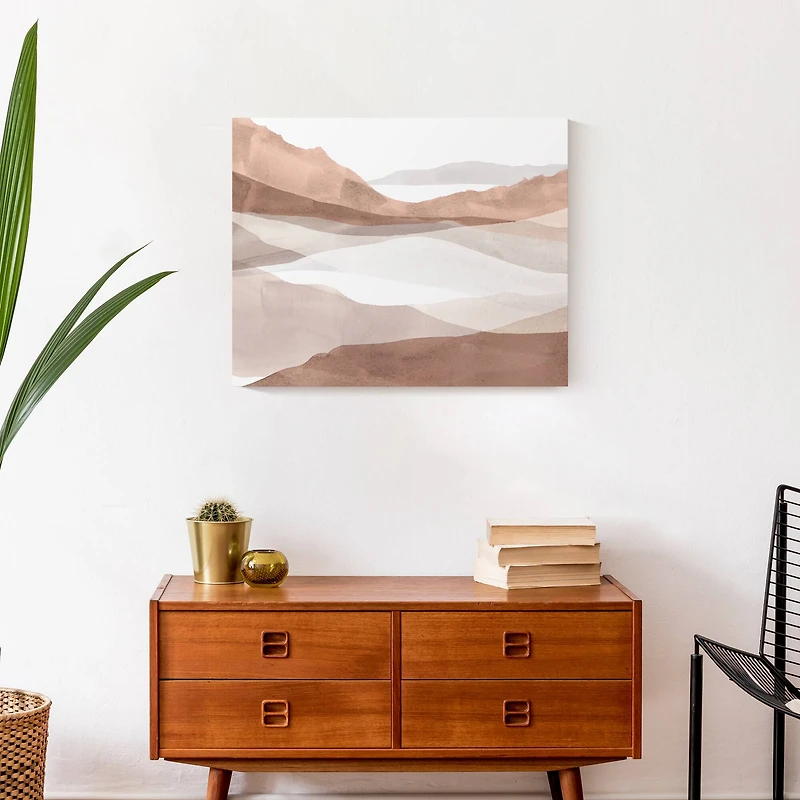 Boho Landscape 20" x 16" Canvas Wall Art