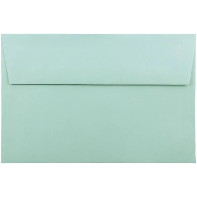 JAM Paper A9 Aqua Blue Invitation Envelopes