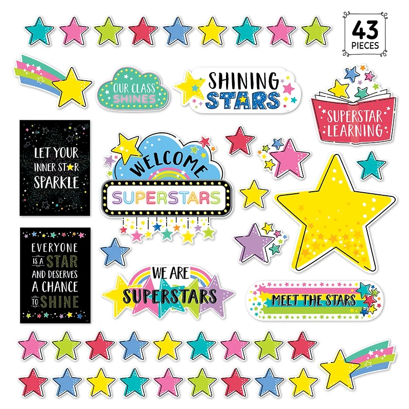 Creative Teaching Press® Shine Bright Bulletin Board Set