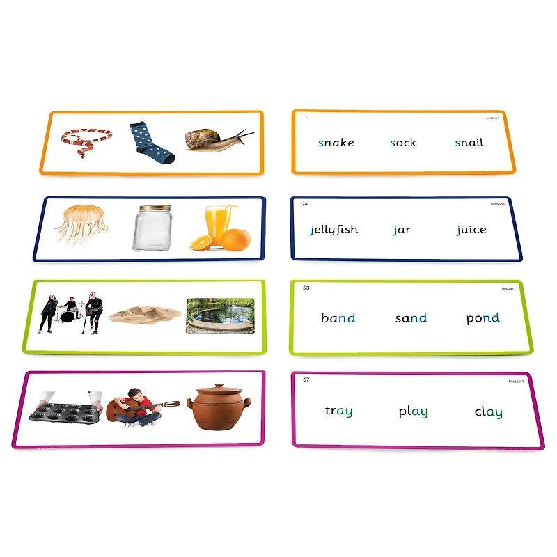 Junior Learning® Phonemic Awareness Flashcards