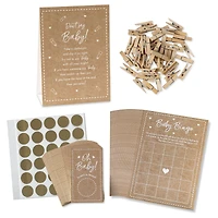 Kate Aspen® Kraft Baby Shower Game Set