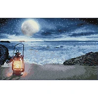 Diamond Dotz® Intermediate Seaside Vigil Diamond Painting Kit