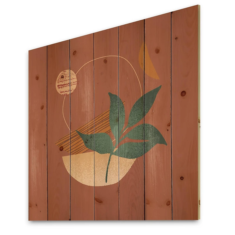 Designart - Tropical Leaf Silhouettes and Shapes III