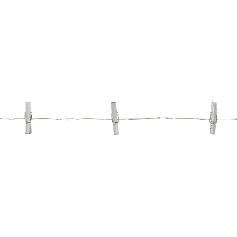 45ct. Cool White LED Silver Clip Lights by Ashland®