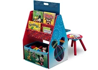 Delta Children Mickey Mouse Deluxe Kids Art Table & Easel