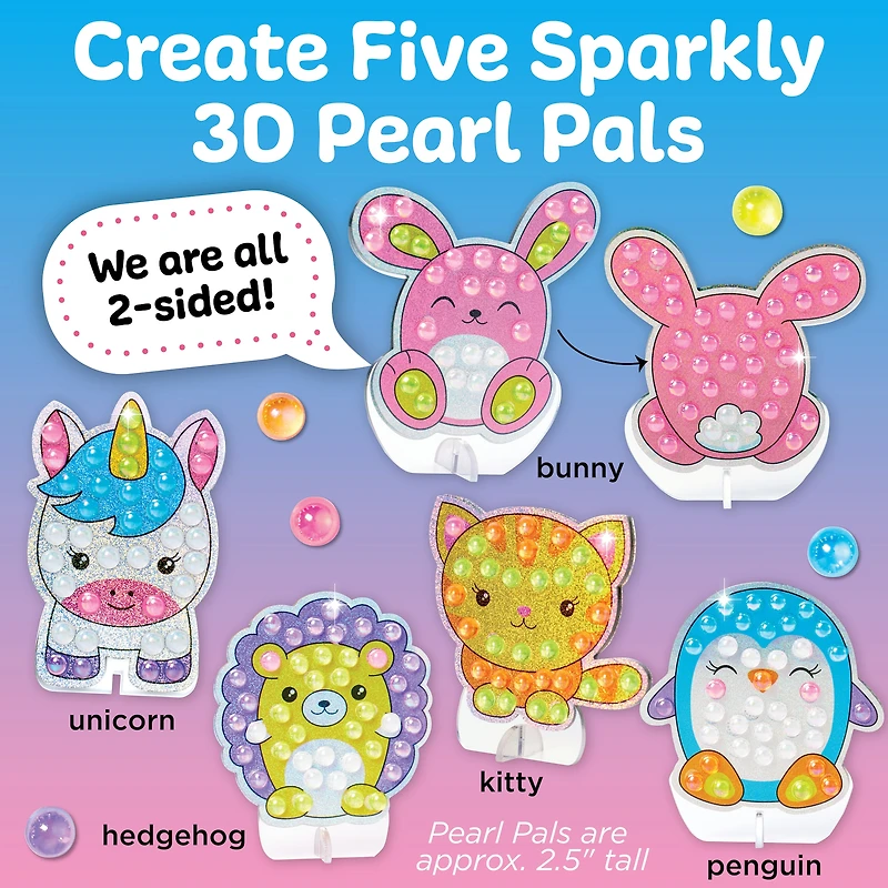 Creativity for Kids® Bubble Gems™ Pearl Pals Disco Party Kit