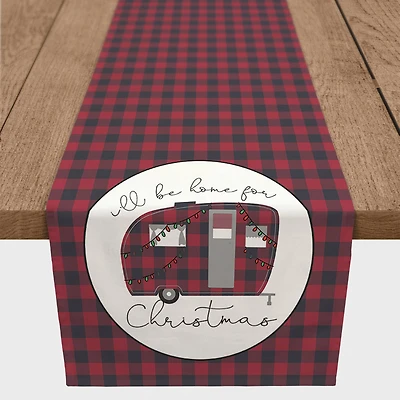 90" Christmas Camper Table Runner