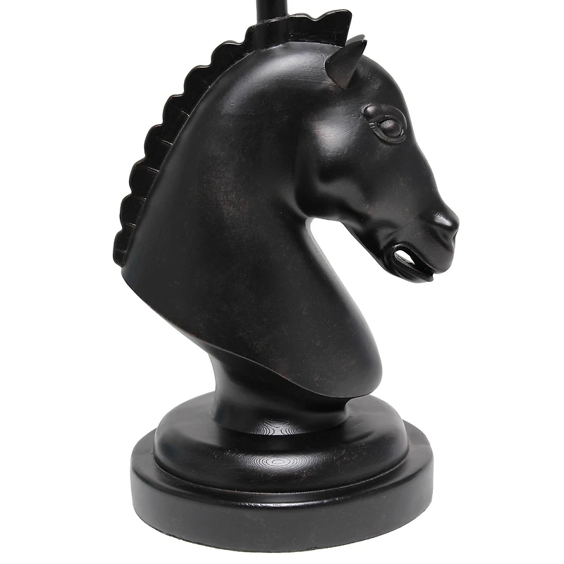 Simple Designs Chess Horse Table Lamp