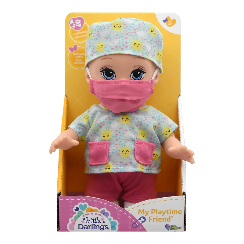 Little Darlings 8" Teal Playtime Doll Friend Hero