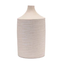 18.25" Recycled Paper Chalk Vase
