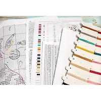 LetiStitch Cat's Happiness Counted Cross Stitch Kit