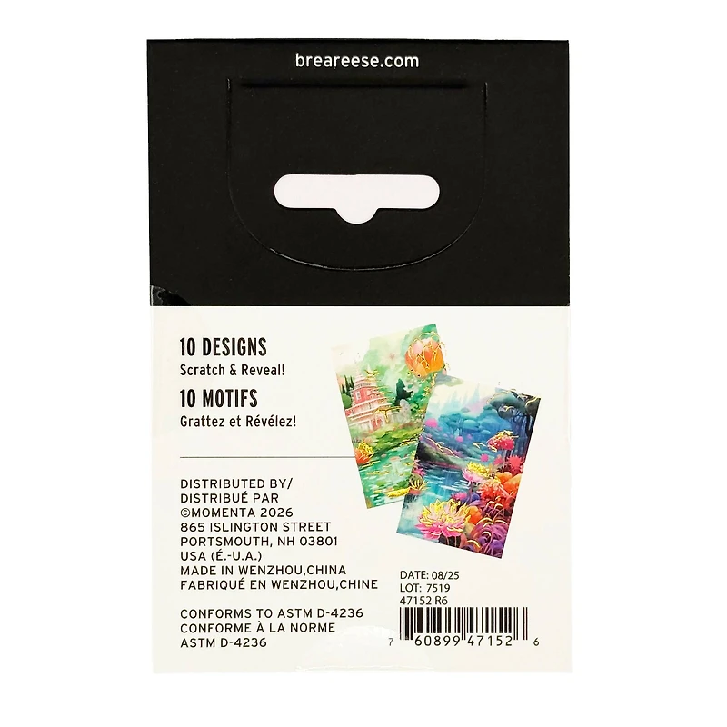 Brea Reese™ Mini Cacti Scratch Art Paper Pad