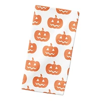 Jackolantern Pattern 10" x 10" Cotton Twill Napkin