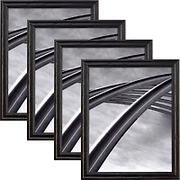 4 Pack Craig Frames Wiltshire 200 Ebony Picture Frame