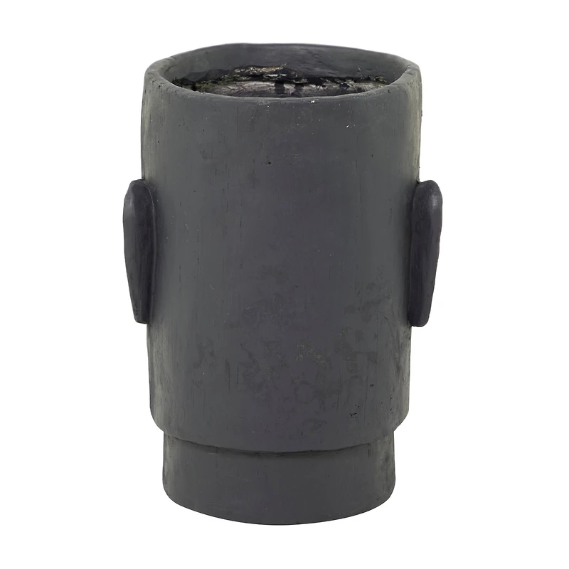 The Novogratz Grey Contemporary Planter, 13" x 14" x 18"