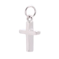 Sterling Silver Cross Icon Charm by Bead Landing™