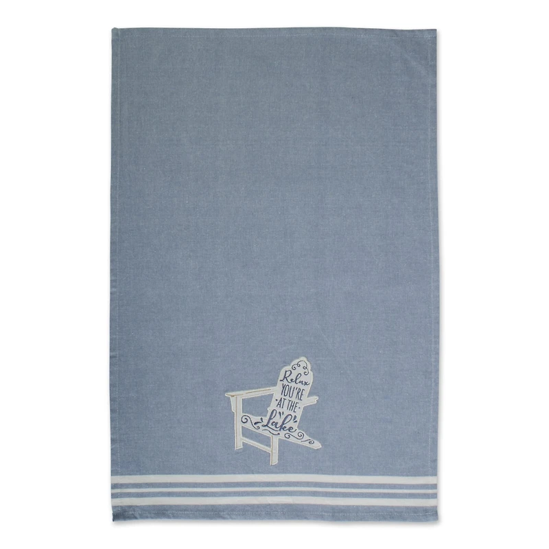 DII® Lakeside Embellished Dishtowel Set
