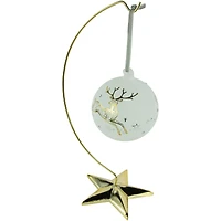 Star Ornament Holder Christmas Display Stand - 12.5" - Gold