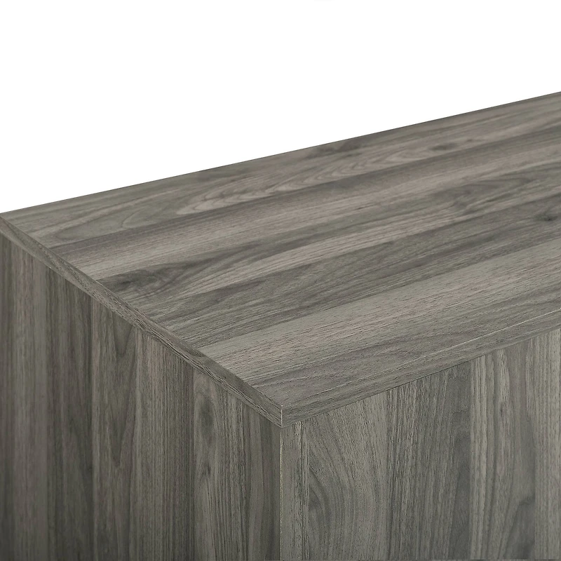 Walker Edison 30" Slate Grey Modern Wood Accent Cabinet