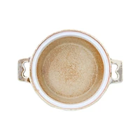 Hello Honey® Stoneware Brie Baker with Lid & Bamboo Spreader Set, 2ct.