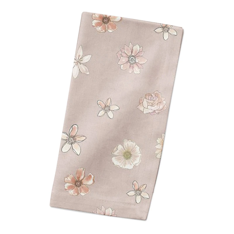 Florals Cotton Twill Napkin