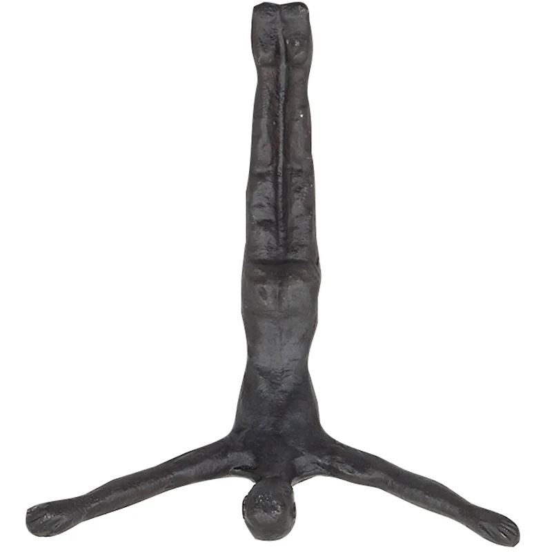 The Novogratz 10" Aluminum Modern Figurine Wall Décor Set