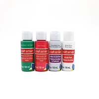 Peppermint Plaid Acrylic Paint Value Set by Craft Smart®
