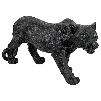 Design Toscano 22" Shadowed Predator Black Panther Statue