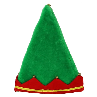 Red & Green Elf Hat with Jingle Bells by Celebrate It™
