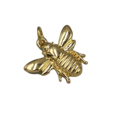 Charmalong™ 14K Gold Plated Bee Charm by Bead Landing™