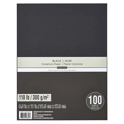 Heavyweight 8.5" x 11" Cardstock Paper by Recollections