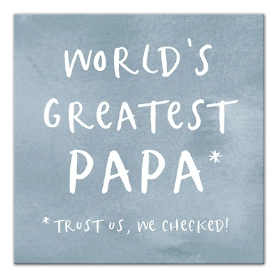 World's Greatest Papa Canvas Wall Art