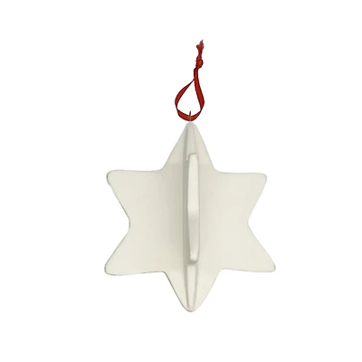 4" DIY Ceramic Star Ornament by Make Market®