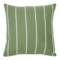 Hello Honey® 20" Square Interwoven Stripe Cotton Pillow Cover