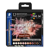 STAEDTLER® Pigments Arts Portrait Brush Pen Set