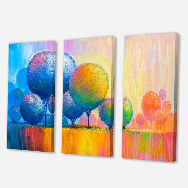 Designart - Colourful Ornamental Trees VII