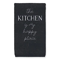 Kitchen is my Happy Place 16" x 25" Tea Towel Set of 2