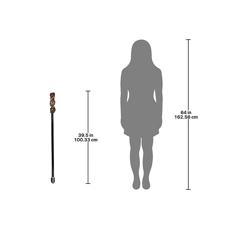 Design Toscano The Dragonsthorne Collection: Celtic Battle Dragon Walking Stick