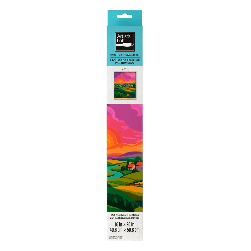 16" x 20" Hillside Paint-by-Number Kit by Artist's Loft®