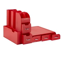 Mind Reader 2-Piece Single Serve Coffee Pod Drawer and Condiment Organizer Caddy Station