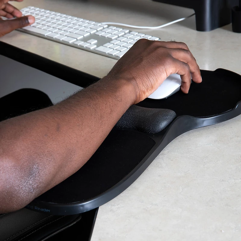 Mind Reader Portable Memory Foam Ergonomic Wrist Rest