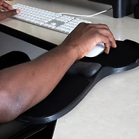 Mind Reader Portable Memory Foam Ergonomic Wrist Rest